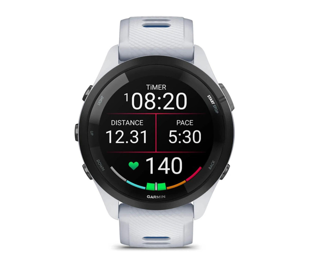 GARMIN Forerunner 265 46 mm Biały 010-02810-11 - 1361206 - zdjęcie 2